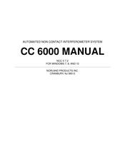Norland Connect-Chek CC6000 Manual