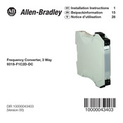 Allen-Bradley 931S-F1C2D-DC Installation Instructions Manual