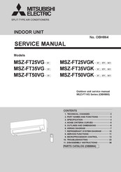 Mitsubishi Electric MSZ-FT50VGK-SC1 Service Manual