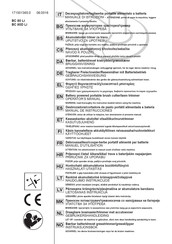 Stiga BC 80D Li Operator's Manual