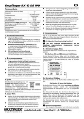Multiplex RX 12 DS IPD Manual