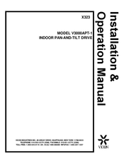 Vicon V3000APT-1 Installation & Operation Manual