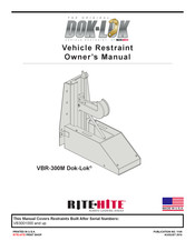 RITE-HITE DOK-LOK VBR-300M Owner's Manual
