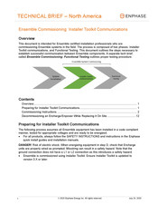 enphase Ensemble Technical Brief