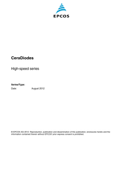 Epcos CDA4C16GTH Manual