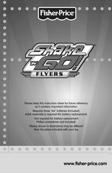 Fisher-Price Shake 'n Go Flyers Instruction Sheet