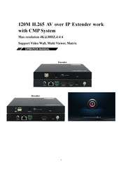 Brightlink BL-VWMW-H265-EXT-4K Operation Manual