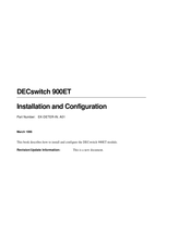 DEC DECswitch 900ET Installation And Configuration Manual