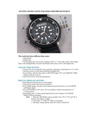Seiko Watch User Manuals Download | ManualsLib
