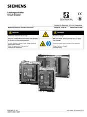 Siemens 3ZW1012-0WL11-0AB1 Operating Instructions Manual