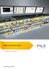 Pilz PSSu E F DI OZ 2 Operating Manual