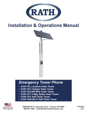 Rath 2100-TSL Installation & Operation Manual