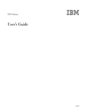 IBM LTO Library User Manual