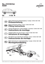 Jaeger 21010516J Fitting Instructions Manual