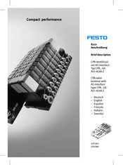 Festo CPA Series Brief Description