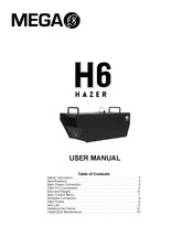 Mega H6 Hazer User Manual