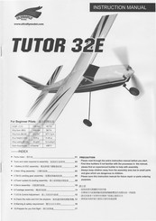 Ultrafly TUTOR 32E Instruction Manual