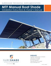 SureShade MTF Installation Instructions & Owner's Manual