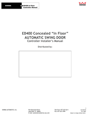 Dorma ED400 Installer Manual