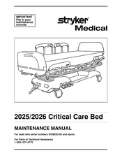 Stryker Medical 2025 Maintenance Manual