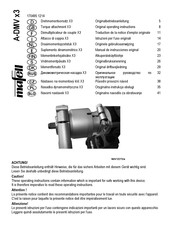 Mafell A-DMV x3 Original Operating Instructions