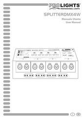 ProLights SPLITTERDMX4W User Manual
