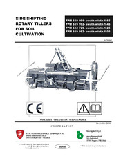 FPM Agromehanika FPM 612 729 Assembly, Operation And Maintenance Manual