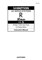 Sanyo Denki Sanmotion R 3E S Instruction Manual