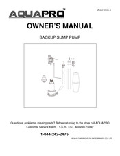 AquaPRO 35034-5 Owner's Manual