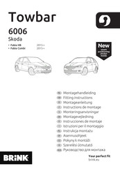 Brink 6006 Fitting Instructions Manual