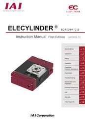 IAI ELECYLINDER EC-RTC9 Instruction Manual