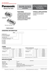 Panasonic CT-2 Series Manual