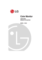 LG 216SC User Manual