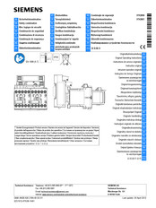 Siemens 3TK2856 Original Operating Instructions