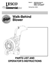 lesco commercial mower parts manual