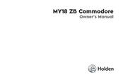 Holden ZB Commodore 2018 Owner's Manual