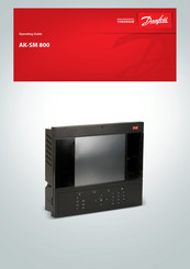 Danfoss AK-SM 800 Operating Manual