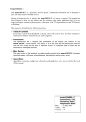 TPS smartCHEM-C Handbook