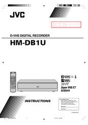 JVC HM-DB1U Instructions Manual