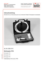Bürkle 5305-0110 Directions For Use Manual