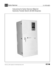 Eaton AGswitch Instructions Manual