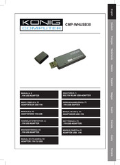 Konig CMP-WNUSB30 Manual