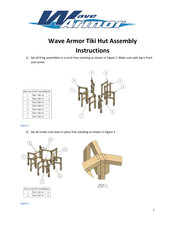 Wave Armor Tiki Hut Assembly Instructions Manual