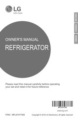 LG G Series Owner's Manual