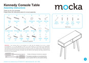 Mocka Kennedy Assembly Instructions Manual