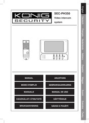 Konig Security SEC-PH350 Manual