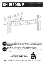 AVF RN-EL805B-F Manual