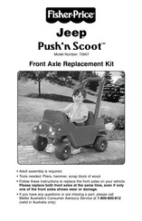 Fisher-Price Jeep Push'n Scoot 72607 Quick Start Manual