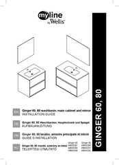 Wellis my line Ginger 80 Series Installation Manual