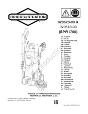 Briggs & Stratton BPW1700 Manual